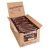 Hafervoll Porridge2go Haselnuss & Nussmus, 13 x 55g Riegel - Vegan, Bio,...