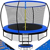 KESSER® Trampolin Ø 305 cm | TÜV Rheinland GS Zertifiziert | Gartentrampolin...