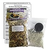 KALMUS Kalmuswurzel zum RÄUCHERN. 5-TLG Räucherset - 60ml Räucherwerk mit...