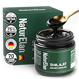 Shilajit Original Himalaya Mumijo - 75% Fulvinsäure Hochdosiert - 35g mit...