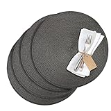 Westmark, Tischset/Platzset, CIRCLE, anthrazit, Set 4tlg, abwischbar, Synthetik,...
