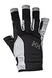 Helly Hansen Unisex Sailing Glove Short Segelhandschuhe, Schwarz (Black),...