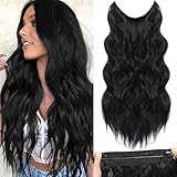 BUPPLER Haarverlängerung 50,8 cm Invisible Secret Hair Extensions Verstellbare...