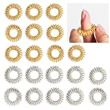 20 Stück Finger Massageringe (20 Ringe), Akupressur Ringset für Jugendliche,...