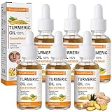 Turmeric Oil 6 Stück, Kurkuma Flecken Korrektur Serum...