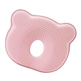 Babykopfkissen Baby Kissen gegen Plattkopf Neugeborene Memory Foam Reisekissen...