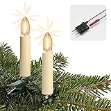 hellum Lichterkette Weihnachtsbaum innen Made in Germany, 13,3m beleuchtet mit...