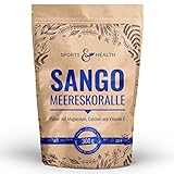 Sango Meereskoralle Pulver In Großer Packung Mit 300g - Mit Dosierlöffel In...