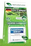 Rasen Nachsaat 1kg - Rasensamen schnellkeimend aus Deutschland für 40qm -...