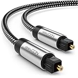 deleyCON 1,5m Toslink Kabel Optisches Digital Audio Kabel mit Metallstecker &...