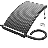 Mauk® Solar Poolheizung Komplettset | Poolheizer Solarkollektor 10000 L/h -...