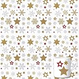 296 Stück Aufkleber Weihnachten,Weihnachtssticker,Sticker Sterne Glitzer,Kinder...