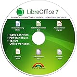 Libre Office Suite 2025 - kompatibel zu Word, Excel, PowerPoint - inkl. 1.000...