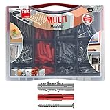 TOX Sortiment Monteur Multi mit Allzweckdübel TRI und Spreizdübel Barracuda,...