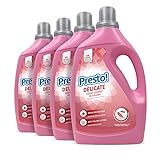 Amazon-Marke: Presto! flüssiges Feinwaschmittel, 4-er Pack - 176 Wäschen