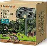 RoamRover 2er-Pack Katzenschreck für Garten Solar, Ultraschall-Katzenschreck...