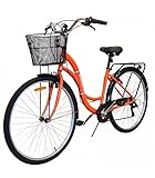 Damenrad EX-3 28 Zoll Aluminium Korb Licht Shimano Fahrrad Damen Damenfahrrad