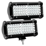 Kraumi LED Arbeitsscheinwerfer 7 Zoll 288W Cree LED Zusatzscheinwerfer 12V...