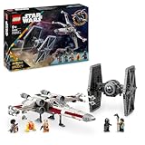 LEGO Star Wars Mashup aus TIE Fighter & X-Wing, baubare Spielzeug Sternjäger,...