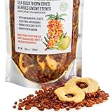 Sibirischer Sanddorn getrocknete Beeren (200 g) ungesüßt 100% rein roh...