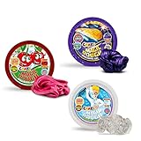 Magic Dough 3er Bundle Intelligente Knete , Magische Knete 3er Set , Kinderknete...
