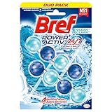 Bref WC Power Activ' Océan – WC-Reiniger – Anti-Kalk – Reinigungsschaum...