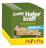 Haferriegel Corny Haferkraft Zero Haselnuss, ohne Zuckerzusatz, 125 kcal pro...