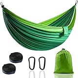 Camping Hängematte Outdoor, Superleichte Tragbare Fallschirm Hängematten mit...