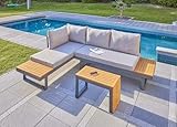 LC Garden »Sungardo« Gartenlounge Set Anthrazit • Aluminium • Lounge •...