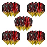 Harrows Fire Dart Flights, 5 x Sets Darts Flights (15 Flights insgesamt) I 100...