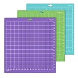 Schneidematte für Cricut, 3 Stück Schneidematte(12'x12') für Cricut Maker...