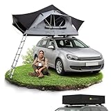 Juskys Autodachzelt Lago 120 x 210 cm - UV-Schutz & Wasserdicht - Matratze &...