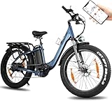 Skivogr E Bike Herren Damen, 30A/1440Wh Akku Elektrofahrrad Ebike, E Fatbike mit...