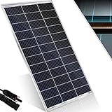 KESSER® Solarpanel Monokristallin Solarmodul Solarpanel - 180W 18 V für 12 V...