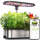 LETPOT LPH-SE WiFi Hydroponisches Anzuchtsystem, 12 Hülsen Smart Herb Garden...