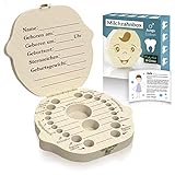 Zrilubkrelz Original Zahnbox Zahndose für Kinder aus Holz | inkl. Brief |...