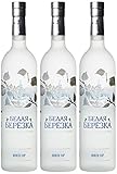 White Birch Russian Vodka (3 x 0.7 l)