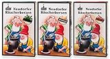 Huss - Neudorfer Räucherkerzen 3er Pack - Klassische Mischung - Weihrauch,...