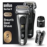 Braun Series 9 Pro+ Rasierer Herren, Elektrorasierer mit 5 Pro Rasierelementen,...