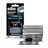 Braun Ersatzscherteil 51 S Silber, Kompatibel mit Series 5 Rasierern