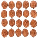 IMIKEYA 50 Stück Walnüsse Deko - künstliche Walnüsse gefälschte Walnuss zum...