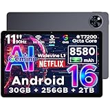 DOOGEE U11 Pro Android 16 Tablet 11 Zoll Gemini AI,30GB RAM+256GB ROM (2TB TF)...