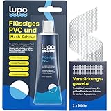 Lupo Hochleistungs-Flüssigvinyl-Reparaturflicken mit verstärkender Netzschnur...