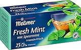 Meßmer Fresh Mint mit Spearmint | 23 Teebeutel | Intensiv-frisch | Vegan |...