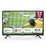 CHIQ TV,32 Zoll(80 cm),HD,Digitales Fernseher,720p, Dolby Audio,H.265/HEVC,...