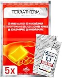 TerraTherm Handwärmer - luftaktiviert - 12h warme Hände - 5, 10 oder 30 Paar -...