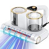 Milbensauger für Matratzen,Milbensauger mit UV-Licht 16KPA Absaugung 500W...