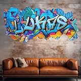 tjapalo® vz79 Graffiti Wandtattoo Graffiti Name Wandtattoo Kinderzimmer Name...