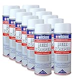 12x Wilckens Heizkörperlackspray weiß seidenmatt 400ml Heizung Lackspray...