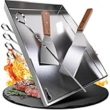 WILDGÅRD® Grillplatte - Plancha Grill Platte aus dickem & rostfreiem Edelstahl...